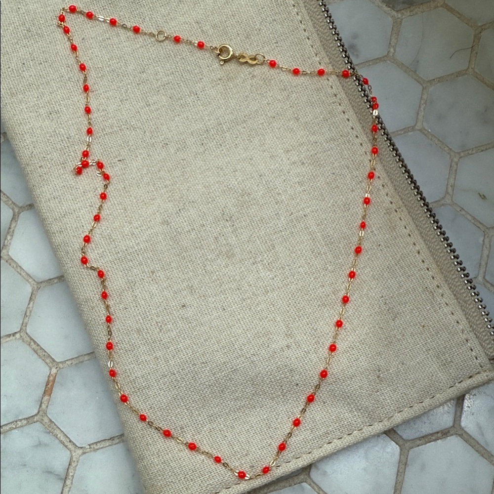 Coral Gigi clozeau necklace